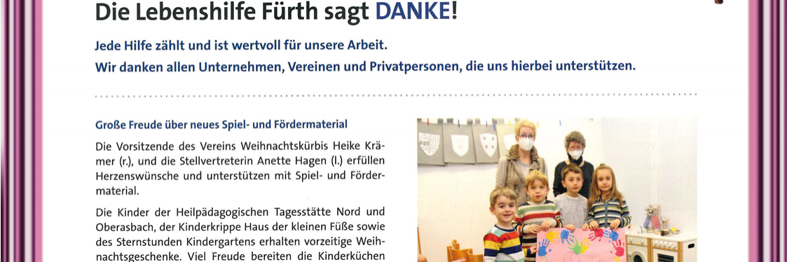 sagt Danke